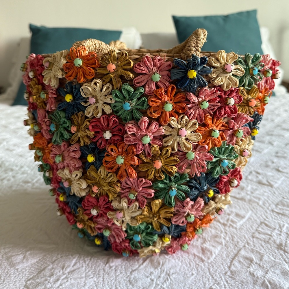 Serpui Flower Basket Bag